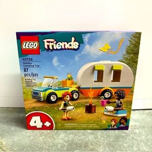 LEGO Friends 41726 Holiday Camping Trip Building Block Set NEW